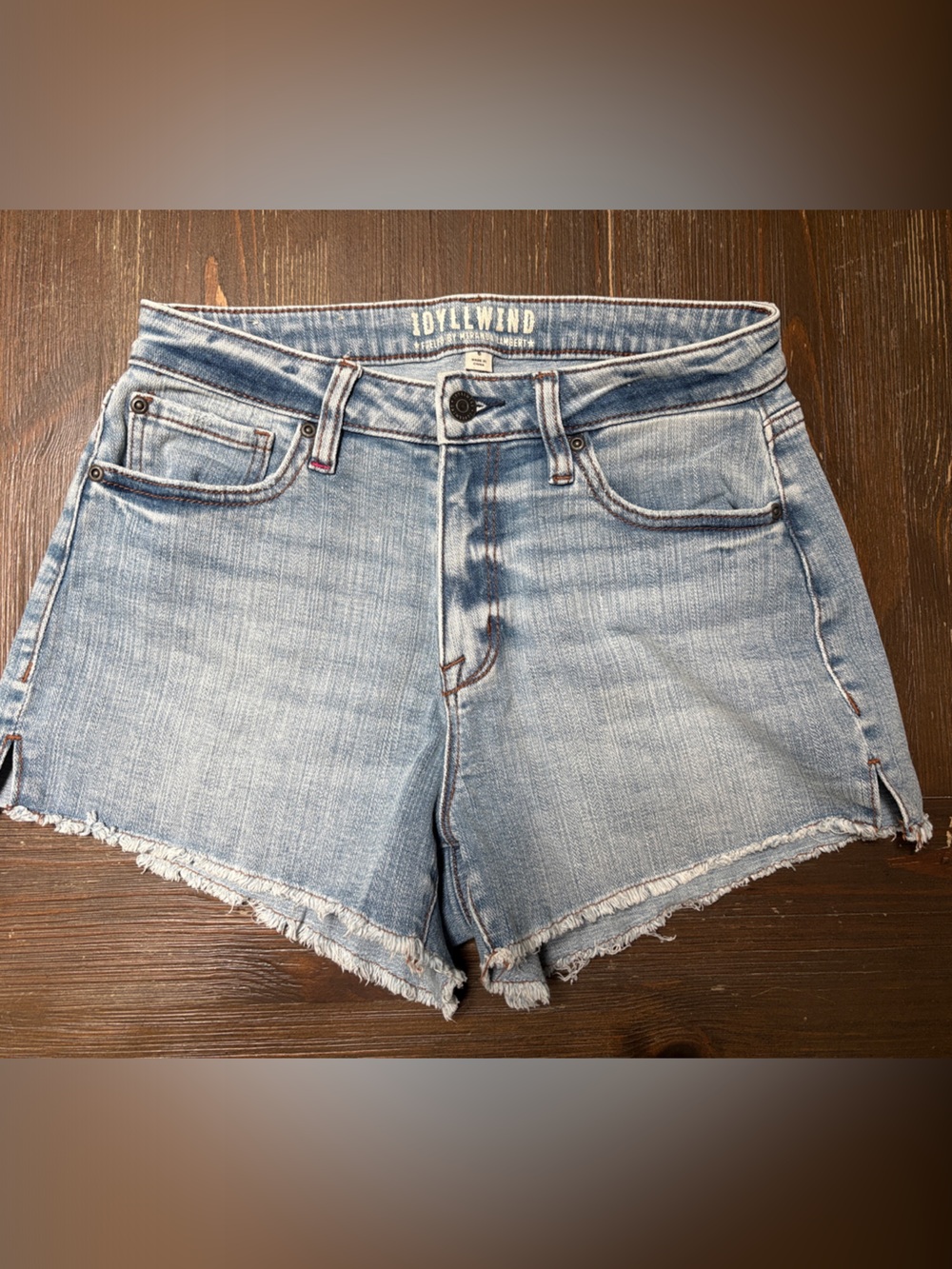Idyllwind Light Blue Denim Jean Shorts